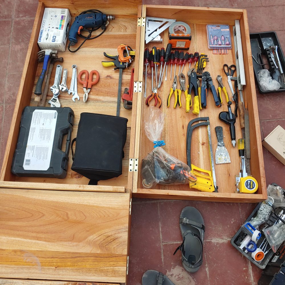 Cabinet build detail