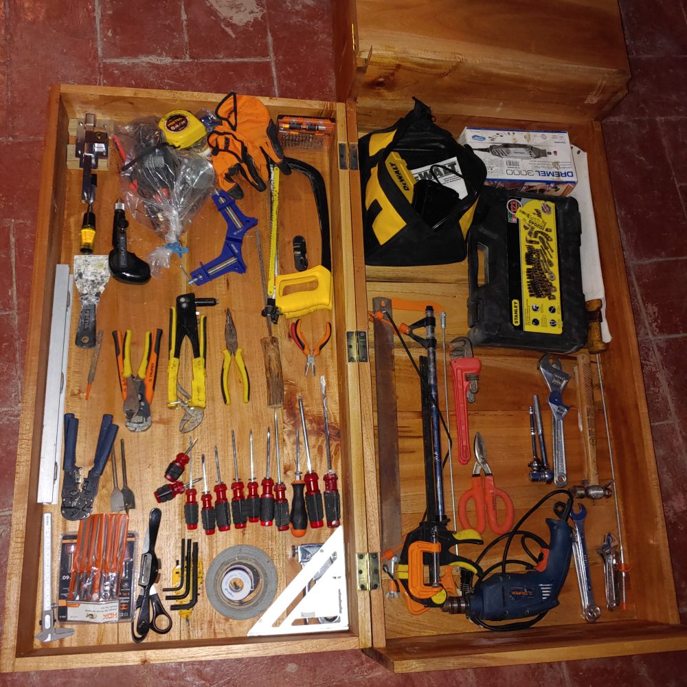 Cabinet build detail